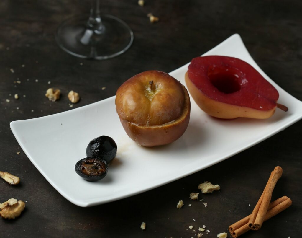 Honey Apple, Wine Pear and Sweet Walnut 